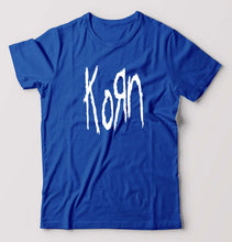 Load image into Gallery viewer, Korn T-Shirt for Men-Royal Blue-Ektarfa.online
