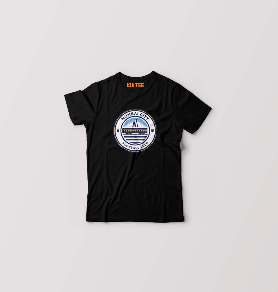 Mumbai Fc T-Shirt for Boy/Girl-Black-Ektarfa.online