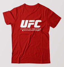 Load image into Gallery viewer, UFC T-Shirt for Men-Red-Ektarfa.online
