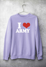 Load image into Gallery viewer, I Love Army Sweatshirt for Men/Women
