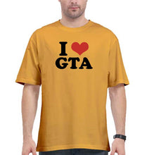 Load image into Gallery viewer, I LOVE GTA Oversized T-Shirt for Men
