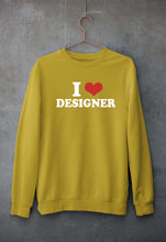 Load image into Gallery viewer, I LOVE DESIGNER Sweatshirt for Men/Women
