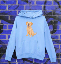 Load image into Gallery viewer, golden retreiver Unisex Hoodie for Men/Women-Baby Blue-Ektarfa.online

