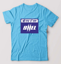 Load image into Gallery viewer, BHEL T-Shirt for Men-Light Blue-Ektarfa.online
