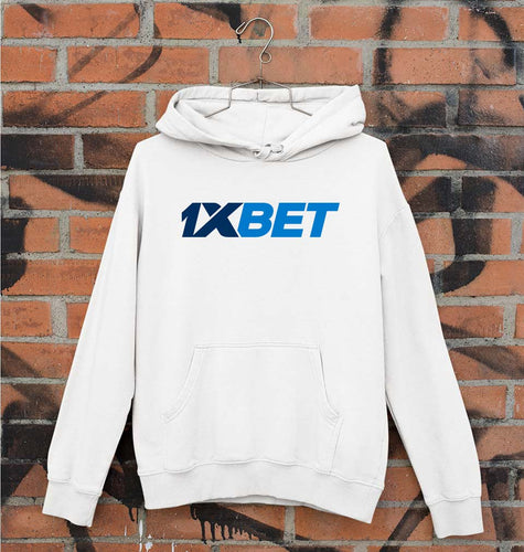 1XBet Unisex Hoodie for Men/Women-White-Ektarfa.online