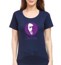 Load image into Gallery viewer, Jimi Hendrix T-Shirt for Women-Navy Blue-Ektarfa.online
