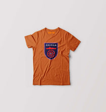 Load image into Gallery viewer, Odisha FC T-Shirt for Boy/Girl-Orange-Ektarfa.online
