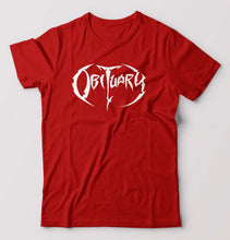 Load image into Gallery viewer, Obituary T-Shirt for Men-Red-Ektarfa.online
