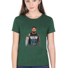 Load image into Gallery viewer, jey uso T-Shirt for Women-Dark Green-Ektarfa.online

