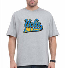 Load image into Gallery viewer, UCLA Bruins Oversized T-Shirt for Men-Grey-Ektarfa.online
