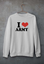 Load image into Gallery viewer, I LOVE ARMY Sweatshirt for Men/Women

