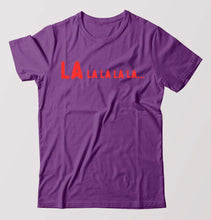 Load image into Gallery viewer, La La La La T-Shirt for Men-Purple-Ektarfa.online
