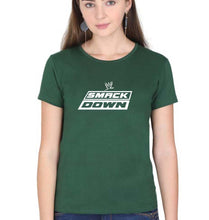 Load image into Gallery viewer, smackdown T-Shirt for Women-Dark Green-Ektarfa.online
