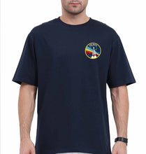 Load image into Gallery viewer, Isro Oversized T-Shirt for Men-Navy Blue-Ektarfa.online
