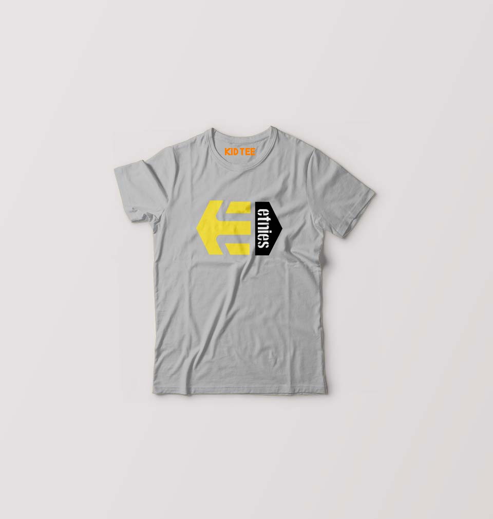 etnies T-Shirt for Boy/Girl-Grey-Ektarfa.online