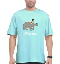 Load image into Gallery viewer, jungle book Oversized T-Shirt for Men-Mint-Ektarfa.online
