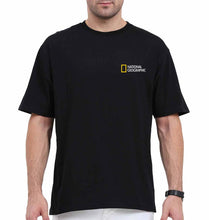Load image into Gallery viewer, National Geographic Oversized T-Shirt for Men-Black-Ektarfa.online
