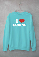 Load image into Gallery viewer, I Love Coding Sweatshirt for Men/Women
