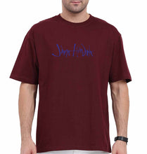 Load image into Gallery viewer, Jimi Hendrix Oversized T-Shirt for Men-Maroon-Ektarfa.online
