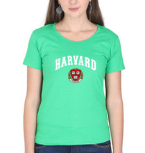 Load image into Gallery viewer, Harvard T-Shirt for Women-flag green-Ektarfa.online
