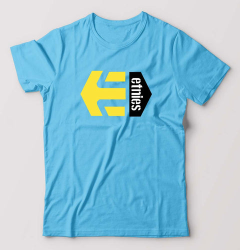 etnies T-Shirt for Men-Light Blue-Ektarfa.online