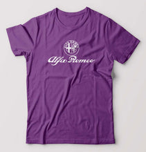 Load image into Gallery viewer, Alfa Romeo T-Shirt for Men-Purple-Ektarfa.online
