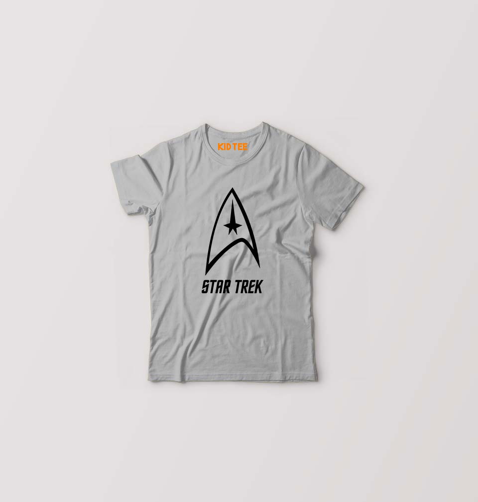 star trek T-Shirt for Boy/Girl-Grey-Ektarfa.online