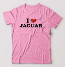 Load image into Gallery viewer, I LOVE JAGUAR T-Shirt for Men-Light Baby Pink-Ektarfa.online
