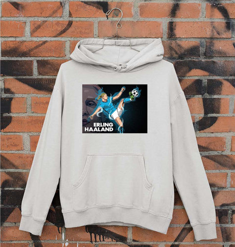 erling haaland Unisex Hoodie for Men/Women-Grey-Ektarfa.online