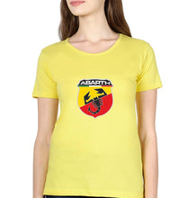 Load image into Gallery viewer, Abarth T-Shirt for Women-Yellow-Ektarfa.online
