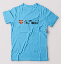 Load image into Gallery viewer, Cambridge University T-Shirt for Men-Light Blue-Ektarfa.online
