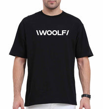 Load image into Gallery viewer, woolf university Oversized T-Shirt for Men-Black-Ektarfa.online

