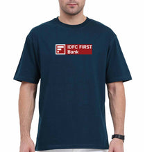 Load image into Gallery viewer, IDFC FIRST BANK Oversized T-Shirt for Men
