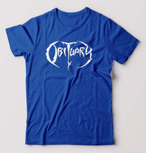 Load image into Gallery viewer, Obituary T-Shirt for Men-Royal Blue-Ektarfa.online
