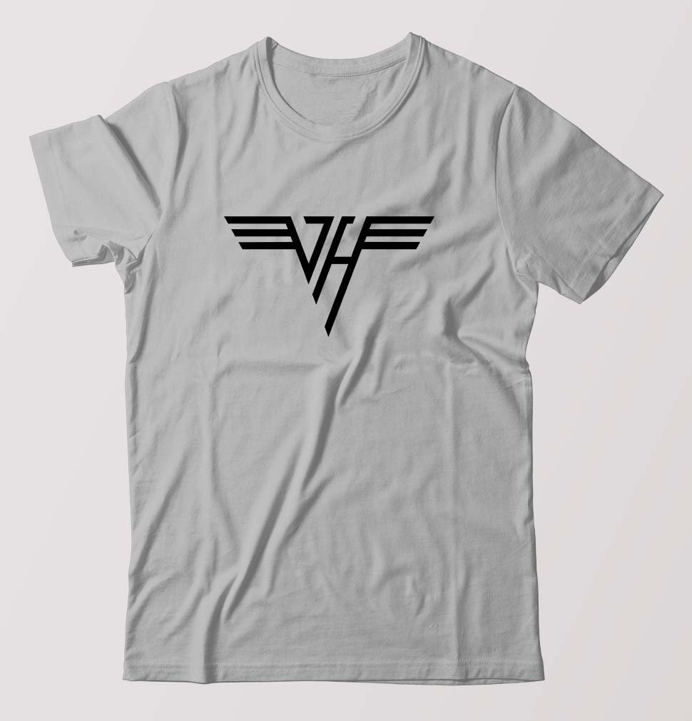 van halen T-Shirt for Men-Grey Melange-Ektarfa.online