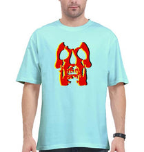 Load image into Gallery viewer, Deftones Skull Oversized T-Shirt for Men-Mint-Ektarfa.online
