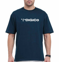 Load image into Gallery viewer, digico Oversized T-Shirt for Men-Petrol Blue-Ektarfa.online
