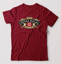 Load image into Gallery viewer, chivas rega T-Shirt for Men-Maroon-Ektarfa.online
