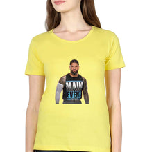Load image into Gallery viewer, jey uso T-Shirt for Women-Yellow-Ektarfa.online
