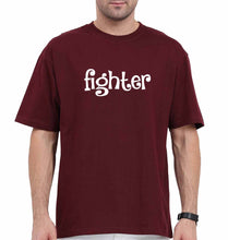 Load image into Gallery viewer, fighter Oversized T-Shirt for Men
