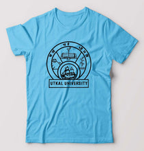 Load image into Gallery viewer, utkal university T-Shirt for Men-Light Blue-Ektarfa.online

