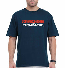 Load image into Gallery viewer, terminator Oversized T-Shirt for Men-Petrol Blue-Ektarfa.online
