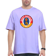 Load image into Gallery viewer, East Bengal FC Oversized T-Shirt for Men-Lavender-Ektarfa.online

