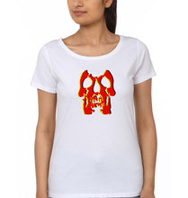 Load image into Gallery viewer, Deftones Skull T-Shirt for Women-White-Ektarfa.online
