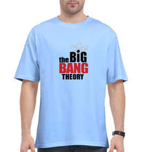Load image into Gallery viewer, The Big Bang Theory Oversized T-Shirt for Men-Baby Blue-Ektarfa.online
