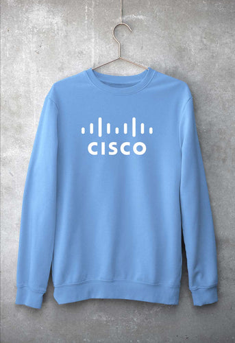 cisco Sweatshirt for Men/Women-Baby Blue-Ektarfa.online