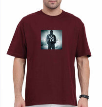 Load image into Gallery viewer, Alan Walker Oversized T-Shirt for Men-Maroon-Ektarfa.online
