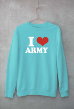 Load image into Gallery viewer, I Love Army Sweatshirt for Men/Women
