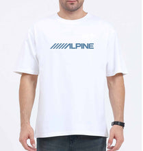 Load image into Gallery viewer, Alpine Oversized T-Shirt for Men-White-Ektarfa.online
