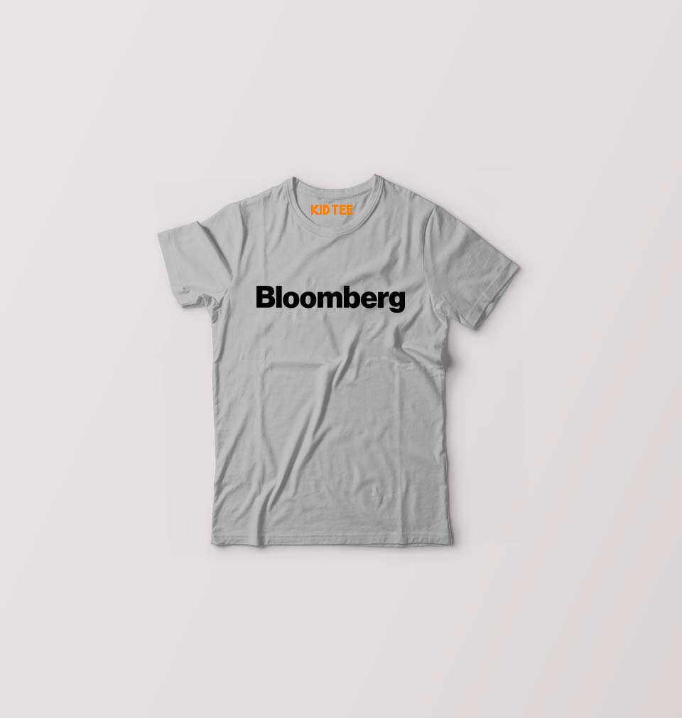 Bloomberg Kids T-Shirt for Boy/Girl-Grey-Ektarfa.online